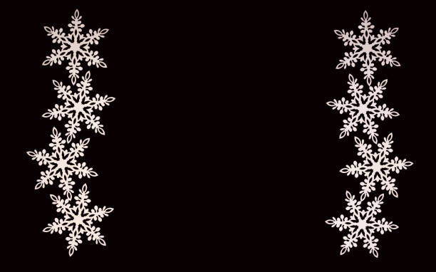 Festive decoration with copy-space.\nMockup for seasonal offers and holiday post card, top view.