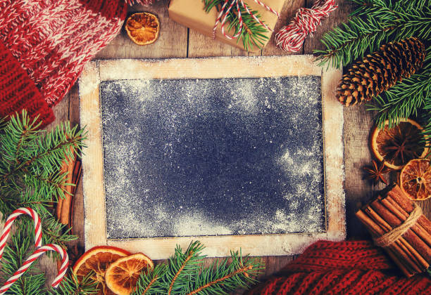 istock Christmas background. happy New Year. Selective focus 1067385888