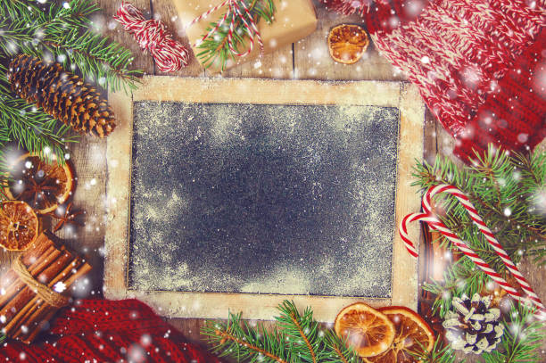 istock Christmas background. happy New Year. Selective focus 1067385978