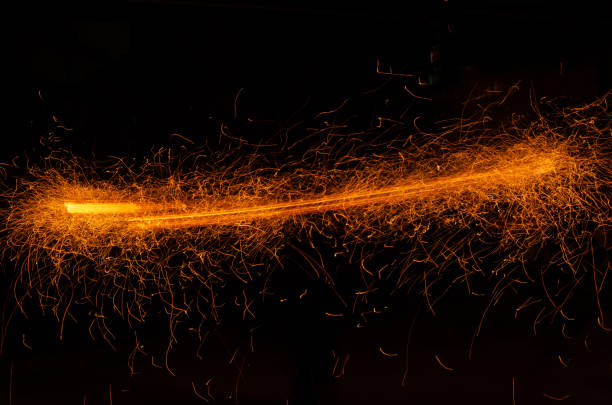 istock Firestorm from particles of sparks of fire 1067386734