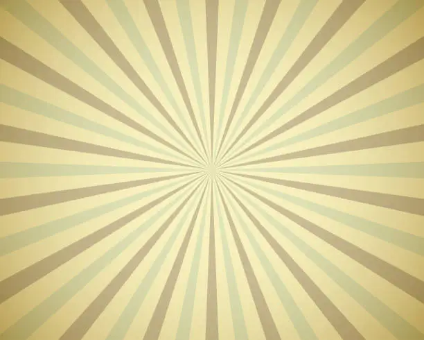 Vector illustration of Vintage rays vector background.