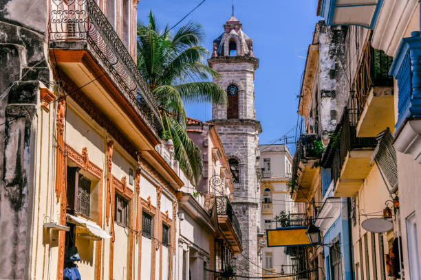 istock Central Streets In Old Havana, Cuba 1067401236
