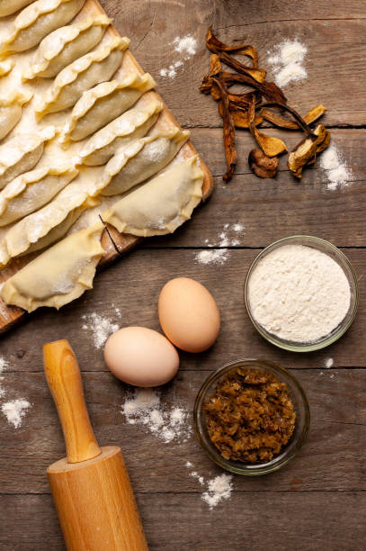 istock Preparation of traditional dumplings 1067402170