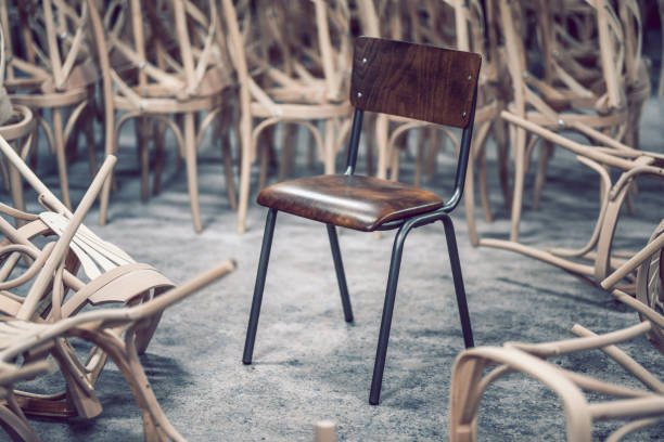 istock Brand New Classroom Chair 1067408186