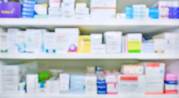 istock Pharmacy with blurred background 1067408282