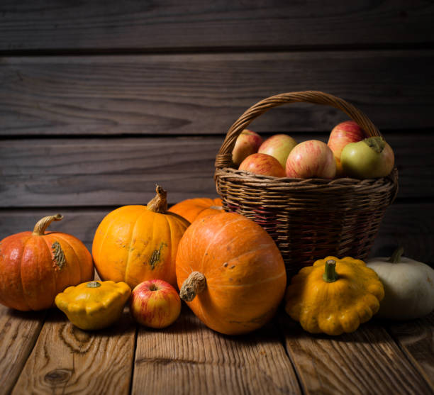 istock Autumn Pumpkin Thanksgiving Background 1067414202