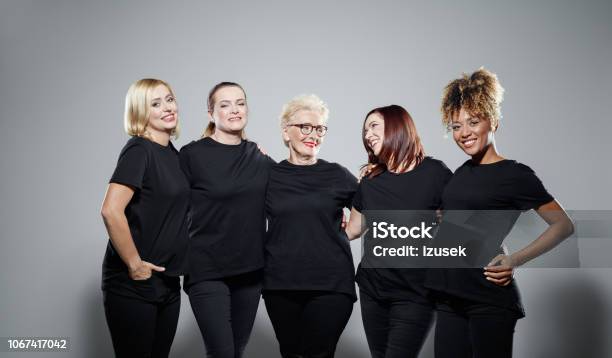 Group Of Powerful Women Stock Photo - Download Image Now - Women, Women's Rights, Group Of People