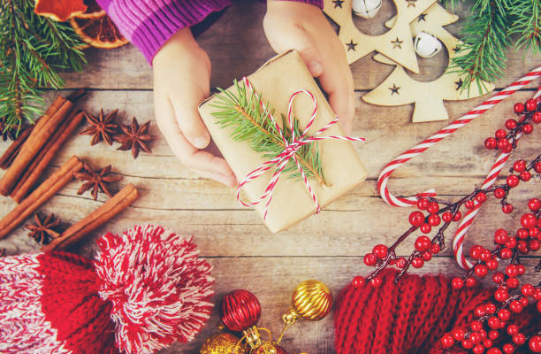 istock Christmas background. happy New Year. Selective focus 1067417232
