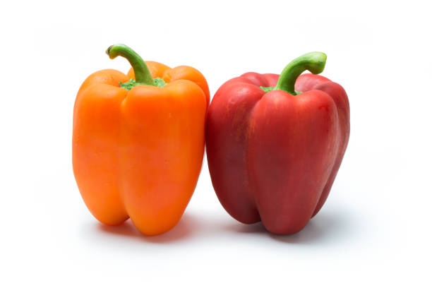 istock Red and orange pepper bell or paprika 1067417994