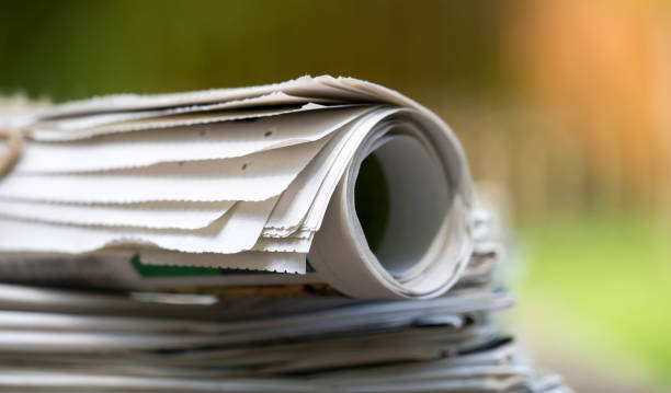 istock Business news - stack of newspapers 1067423416
