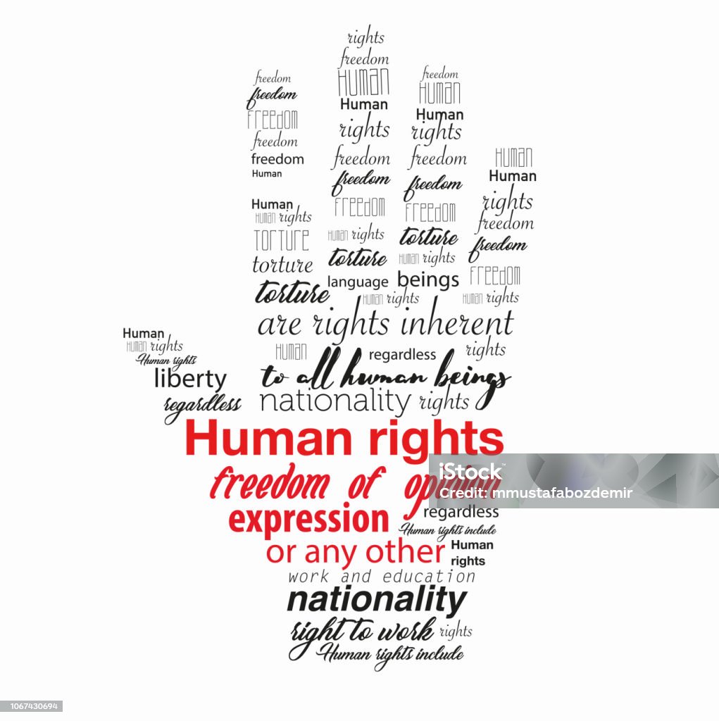 Human Rights Code Freedom Of Human Rights Freedom Stock Illustration - Download Image Now - Abstract ...