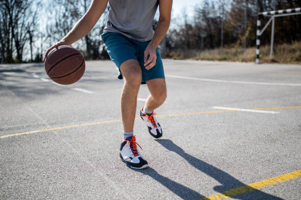 istock Best basketball game with my friend 1067431094