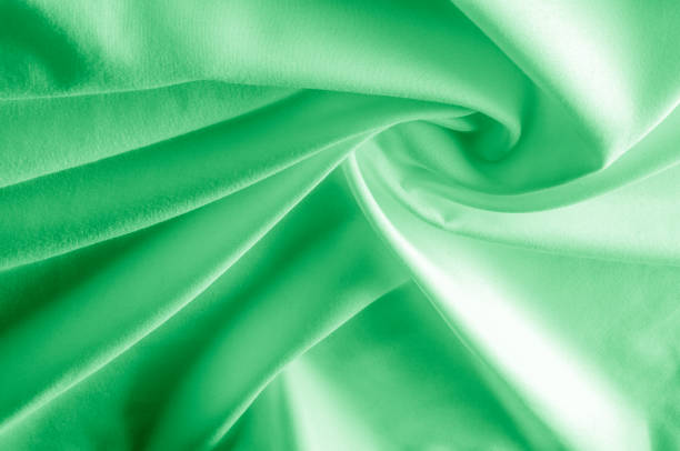 istock texture. silk fabric is green. Incredibly soft and thin, do not miss this chiffon chiffon. With flowers that gently fade from one to the next in combination, create a stunning design 1067437462