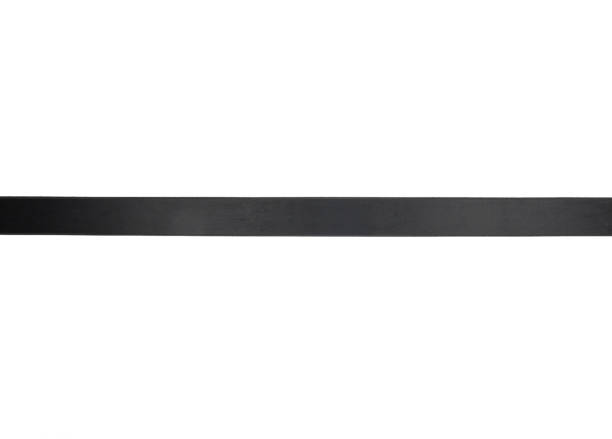 istock Background with black ribbon on white background 1067443132