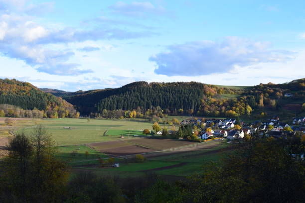 istock Meerfelder Maar in autumn 1067449364