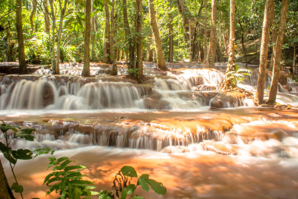 istock Pa Wai Waterfall Beautiful Waterfalls in Thailand 1067451390