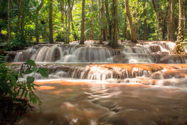 istock Pa Wai Waterfall Beautiful Waterfalls in Thailand 1067451394