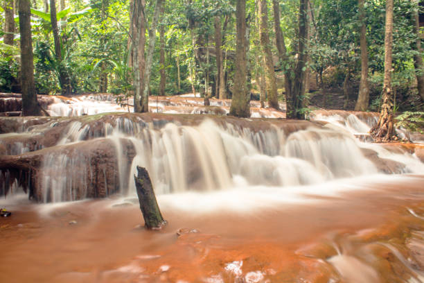 istock Pa Wai Waterfall Beautiful Waterfalls in Thailand 1067451406