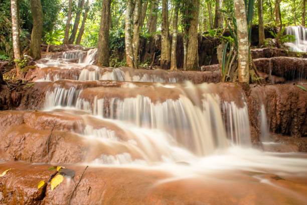istock Pa Wai Waterfall Beautiful Waterfalls in Thailand 1067451414