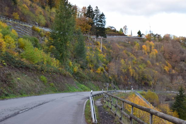 istock serpentine road into Manderscheid 1067453100