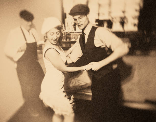 ¡bailar el charleston! - image created 1920s fotografías e imágenes de stock