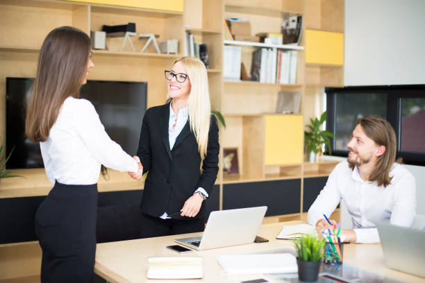 istock Young business team working in modern office 1067458716