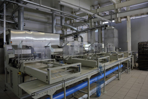 istock Equipment at the bakery plant 1067460072