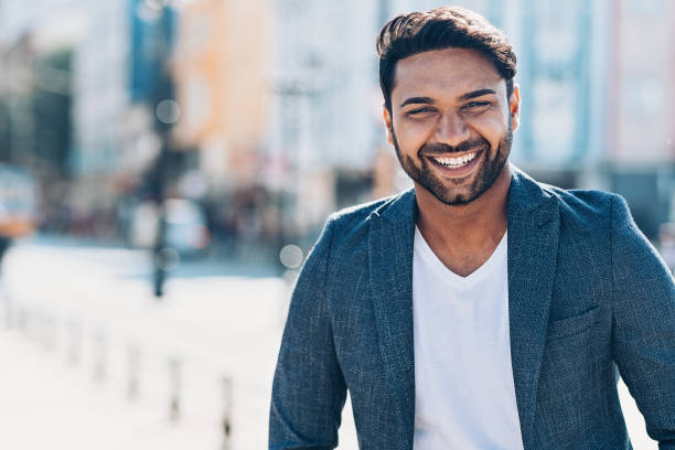 istock Portrait of a cheerful young Middle-Eastern ethnicity man 1067470992
