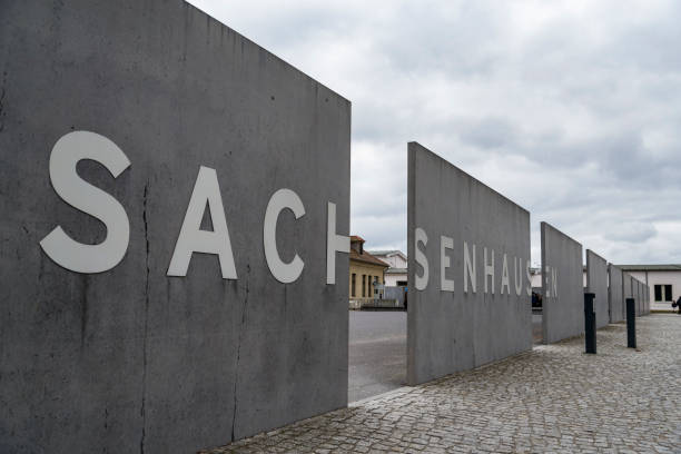 Sachsenhausen - April 3: was a Nazi concentration camp in Germany. Wall surrounded the Sachsenhausen Concentration camp, on April 3, 2015, in Sachsenhausen, Germany