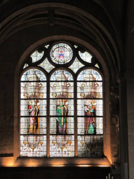 istock Saint-Medard church window 1067475640