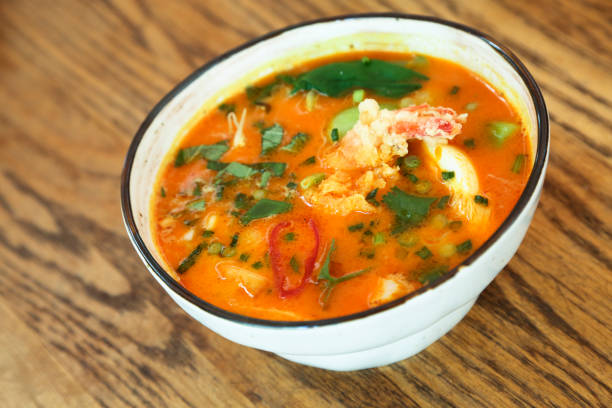 istock Indonesian laksa soup 1067482874