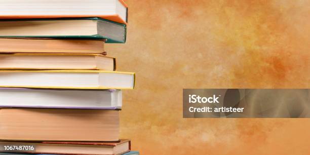 Books Stock Photo - Download Image Now - Book, Stack, Antique