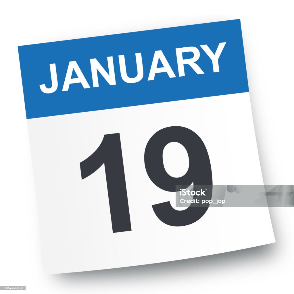 January 19 Calendar Icon Stock Illustration Download Image Now 2019 January 19 Calendar Icon Stock Illustration Download Image Now 2019