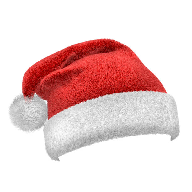 istock Traditional Santa Claus red and white hat 1067499522