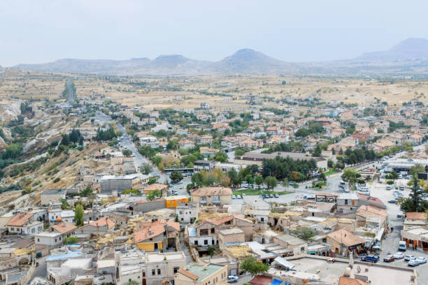 istock view of buildings in Uchisar 1067502558
