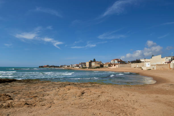 the beach of Punta Secca in Sicily