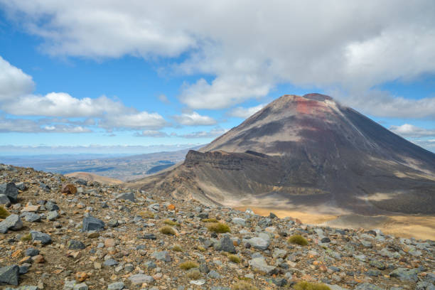 istock Mount Ngauruhoe, still active volcano in New Zealand 1067512610