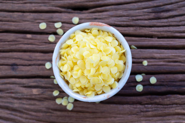 istock yellow natural beeswax 1067517354