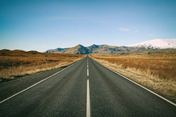 istock endless road, route one in iceland 1067522776