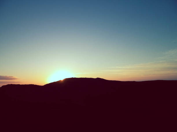 istock Beautiful sunset over Montana Roja, Lanzarote. 1067529736