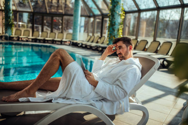 istock Easy living by the pool 1067533354