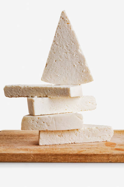 Cotija cheese stock photo