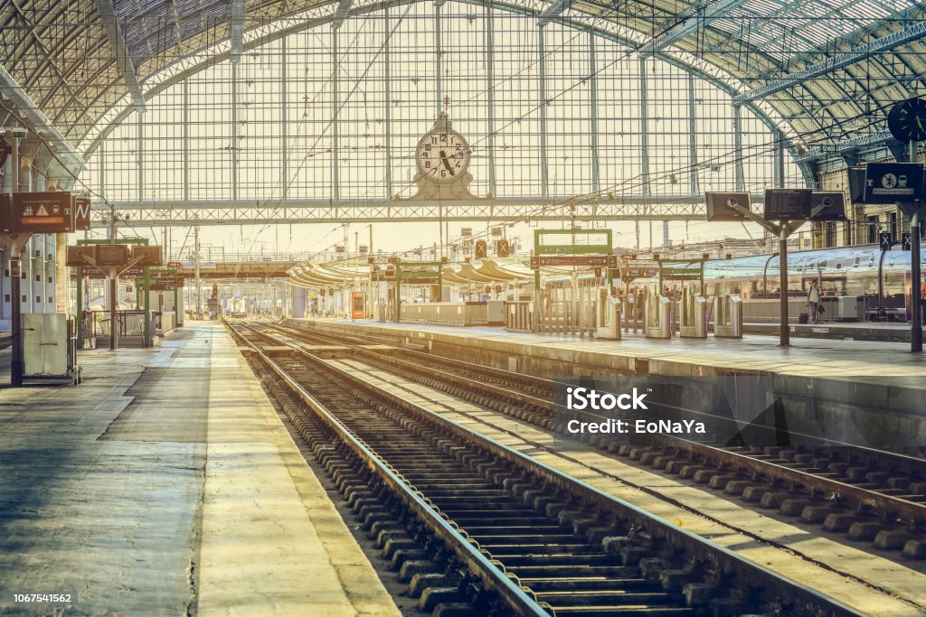 Train station Bordeaux-Saint-Jean Train station Bordeaux-Saint-Jean. The current station building opened in 1898 Station Stock Photo