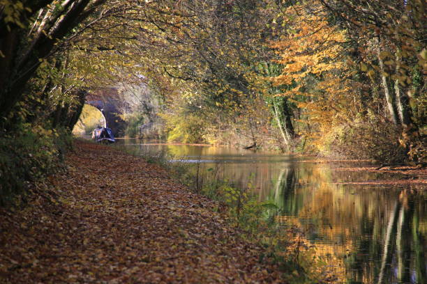 istock Autumn Kennet & Avon Canal 1067546550