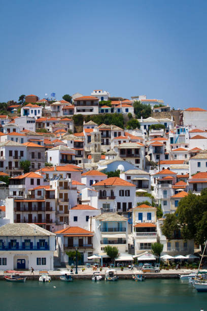 istock Houses in Skopelos, Greece 1067550944