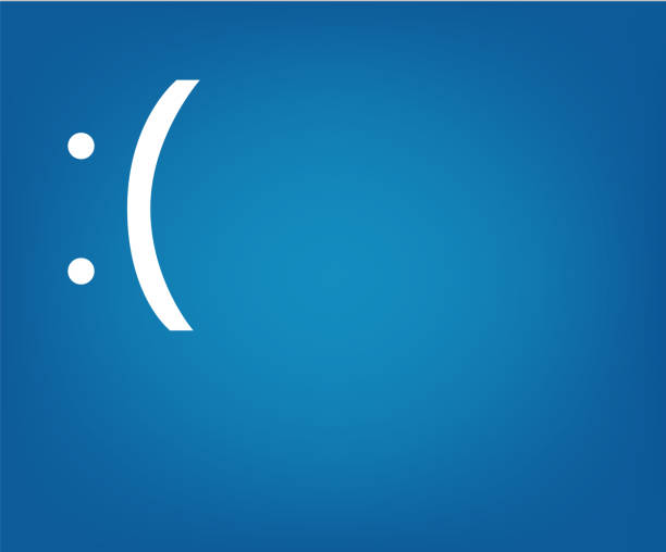 Smiling Error Screen 240+ Blue Screen Of Death Stock Photos, Pictures & Royalty-Free Images ...