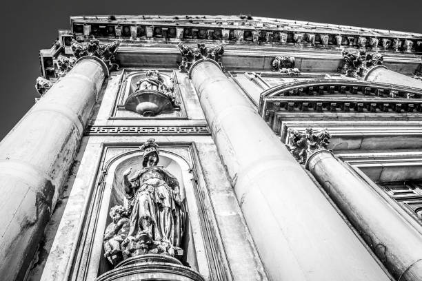 istock Close up of Statue on Venice Building 1067575246