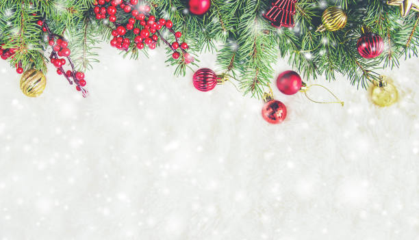 istock Christmas background. happy New Year. Selective focus 1067578948