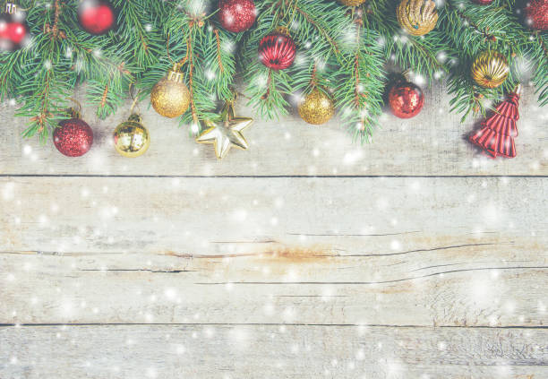 istock Christmas background. happy New Year. Selective focus 1067578968