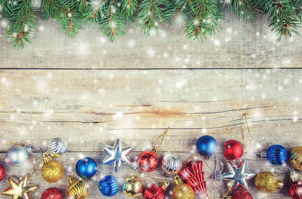 istock Christmas background. happy New Year. Selective focus 1067579072